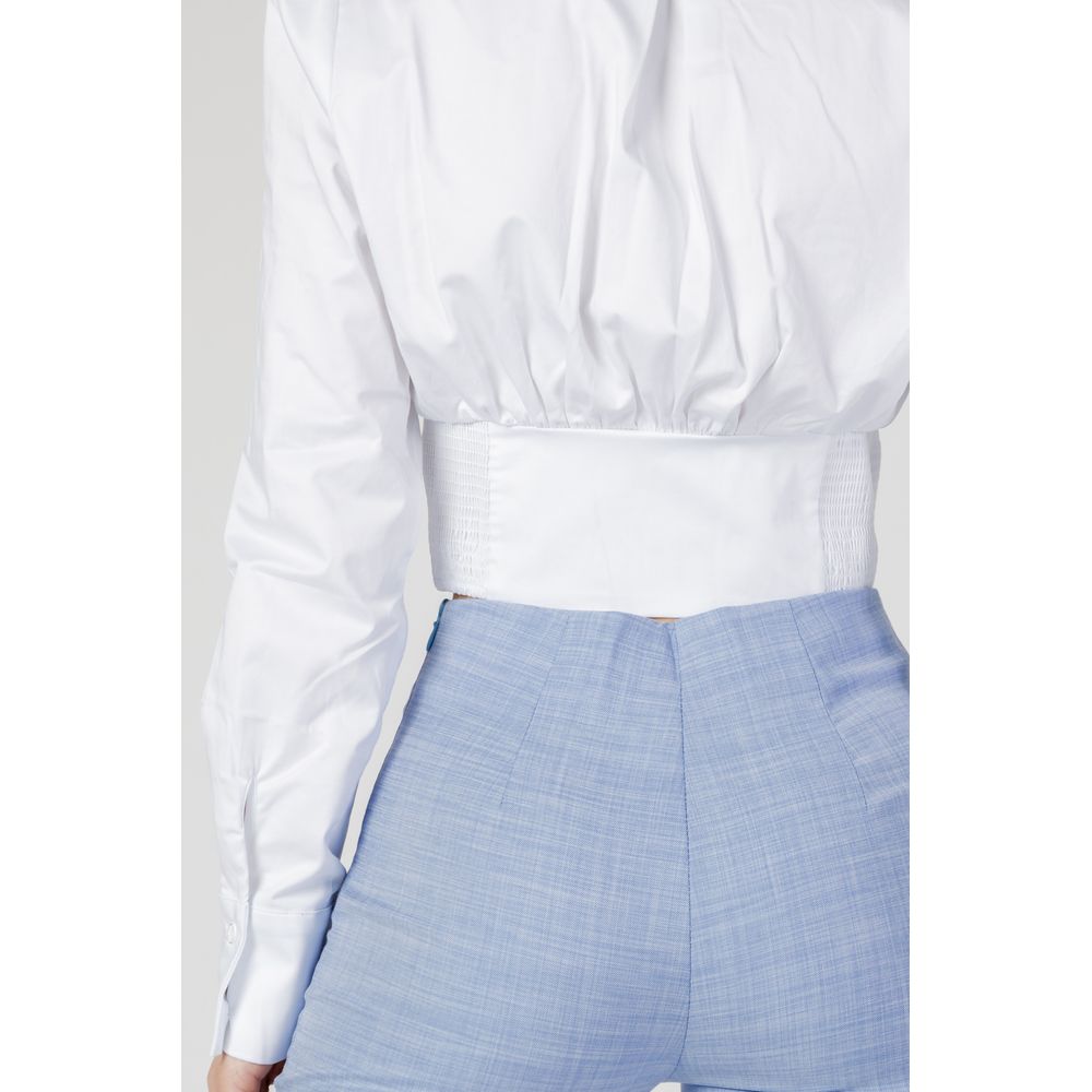 Guess White Cotton Women's Shirt