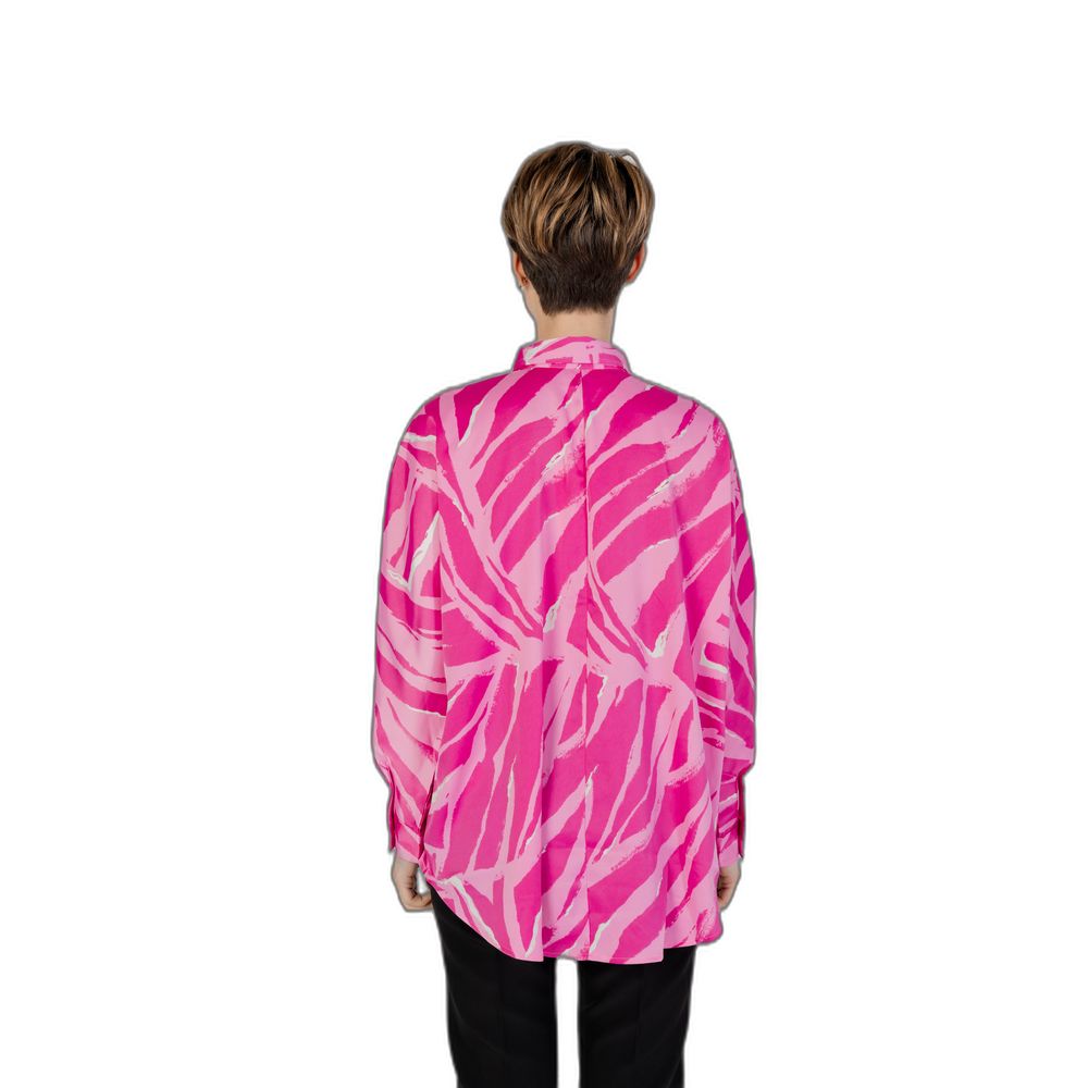 Only Pink Polyester Women's Shirt