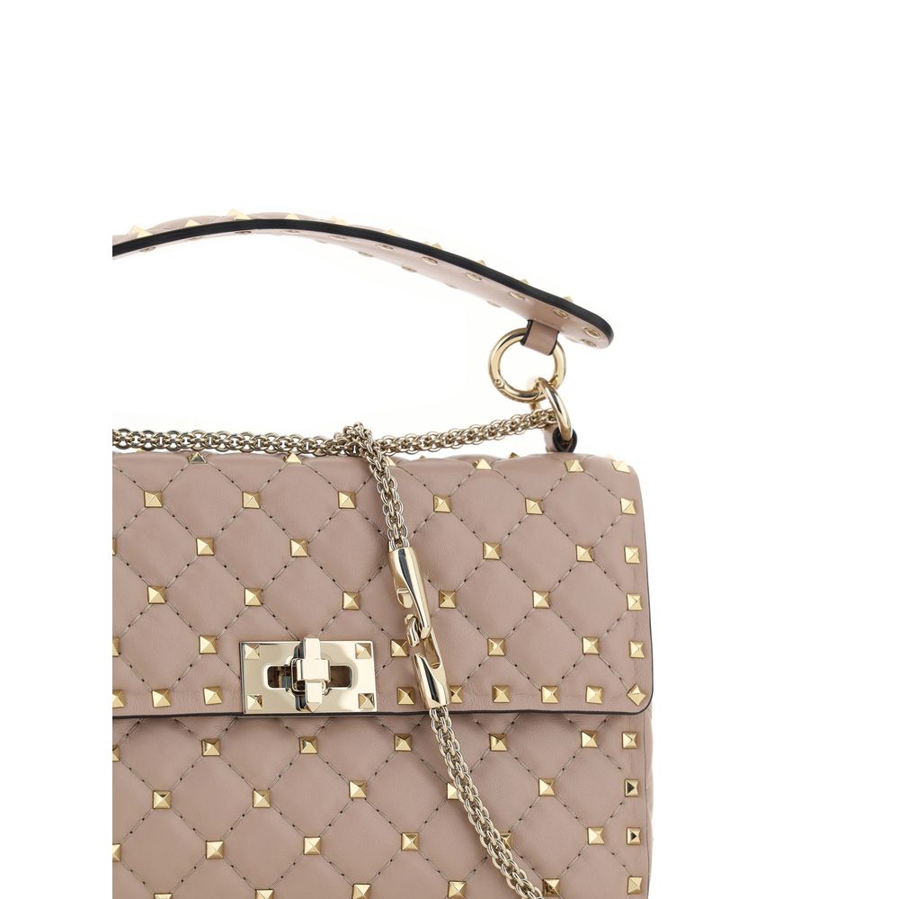 Valentino Garavani Rockstud Spike Leather Shoulder Women's Bag