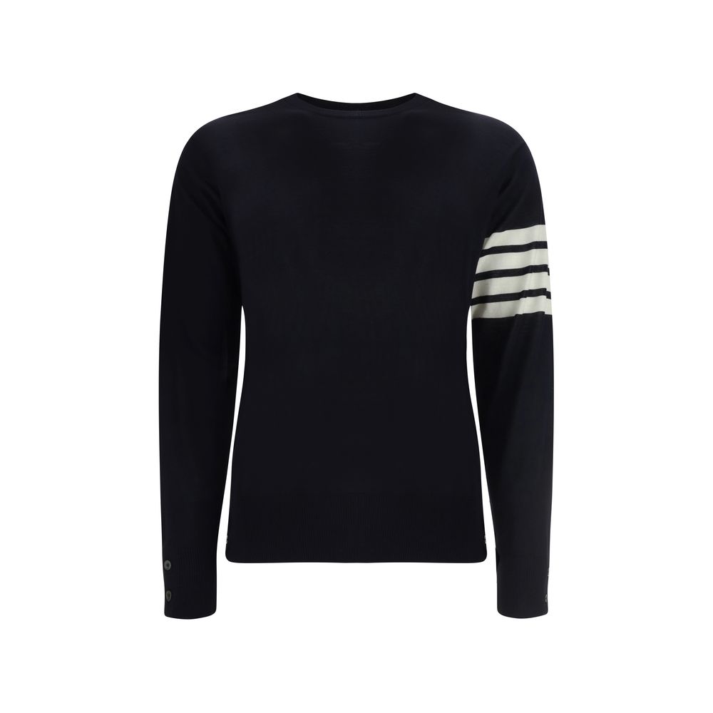 Thom Browne Blue Wool Oves Aries Men's Sweatshirt