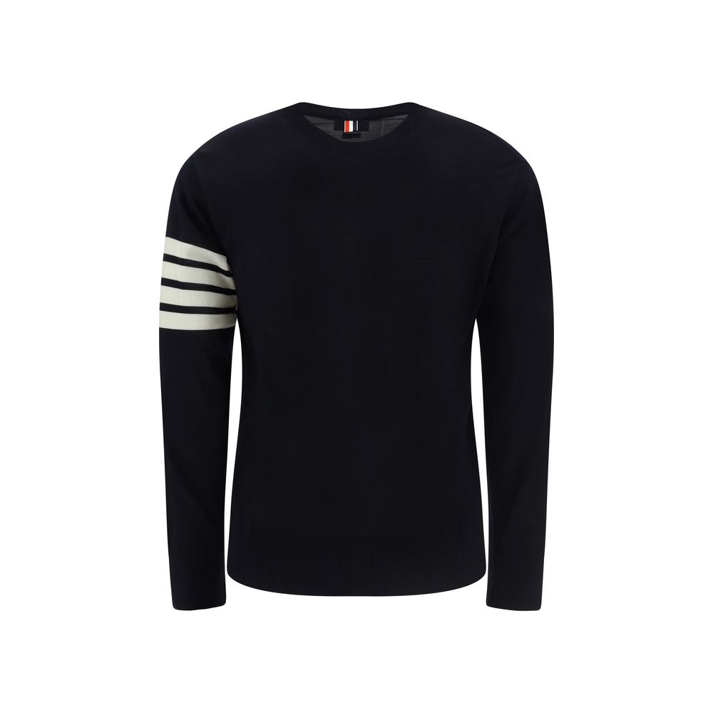 Thom Browne Blue Wool Oves Aries Men's Sweatshirt