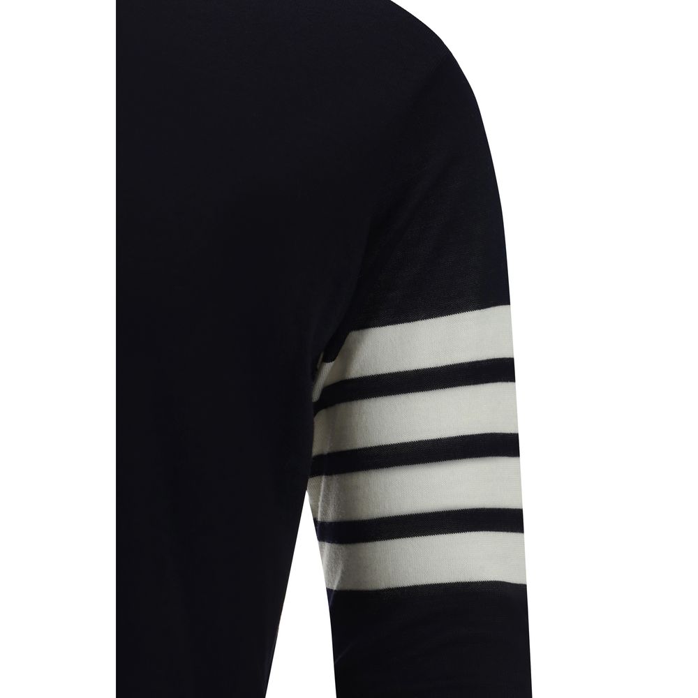 Thom Browne Blue Wool Oves Aries Men's Sweatshirt