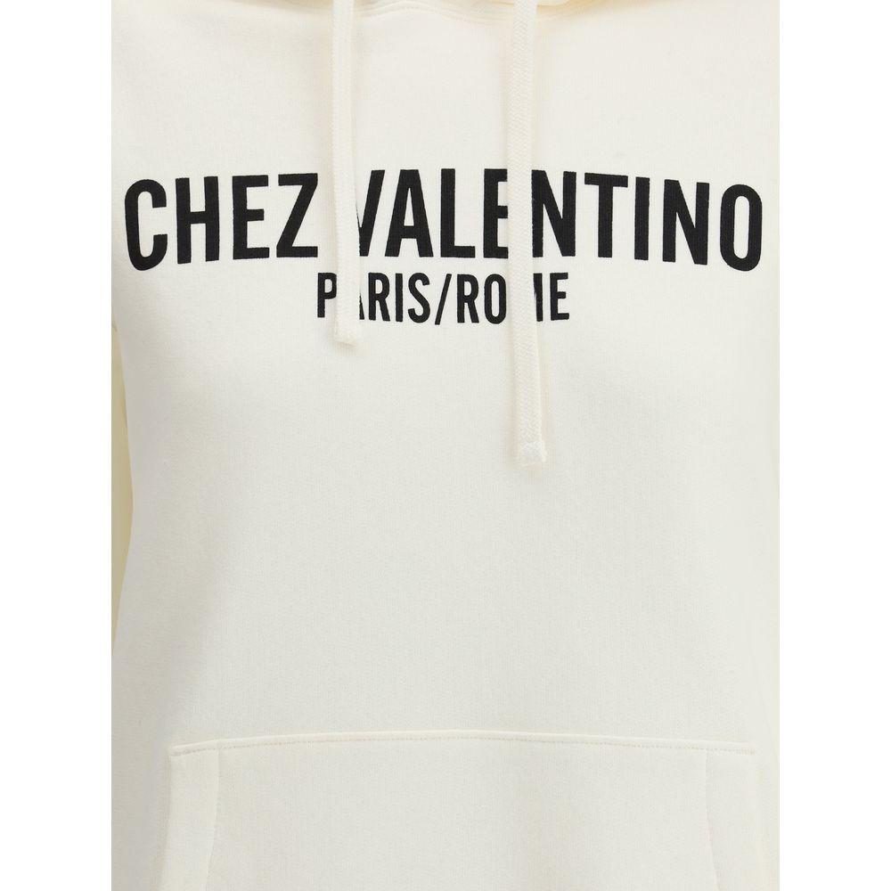 Valentino Logo Cotton Women's Hoodie