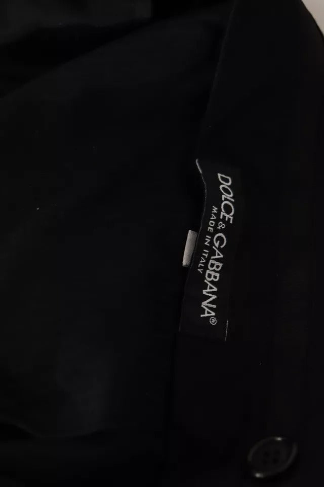 Dolce & Gabbana Black Dress Formal Skinny Men's Pants