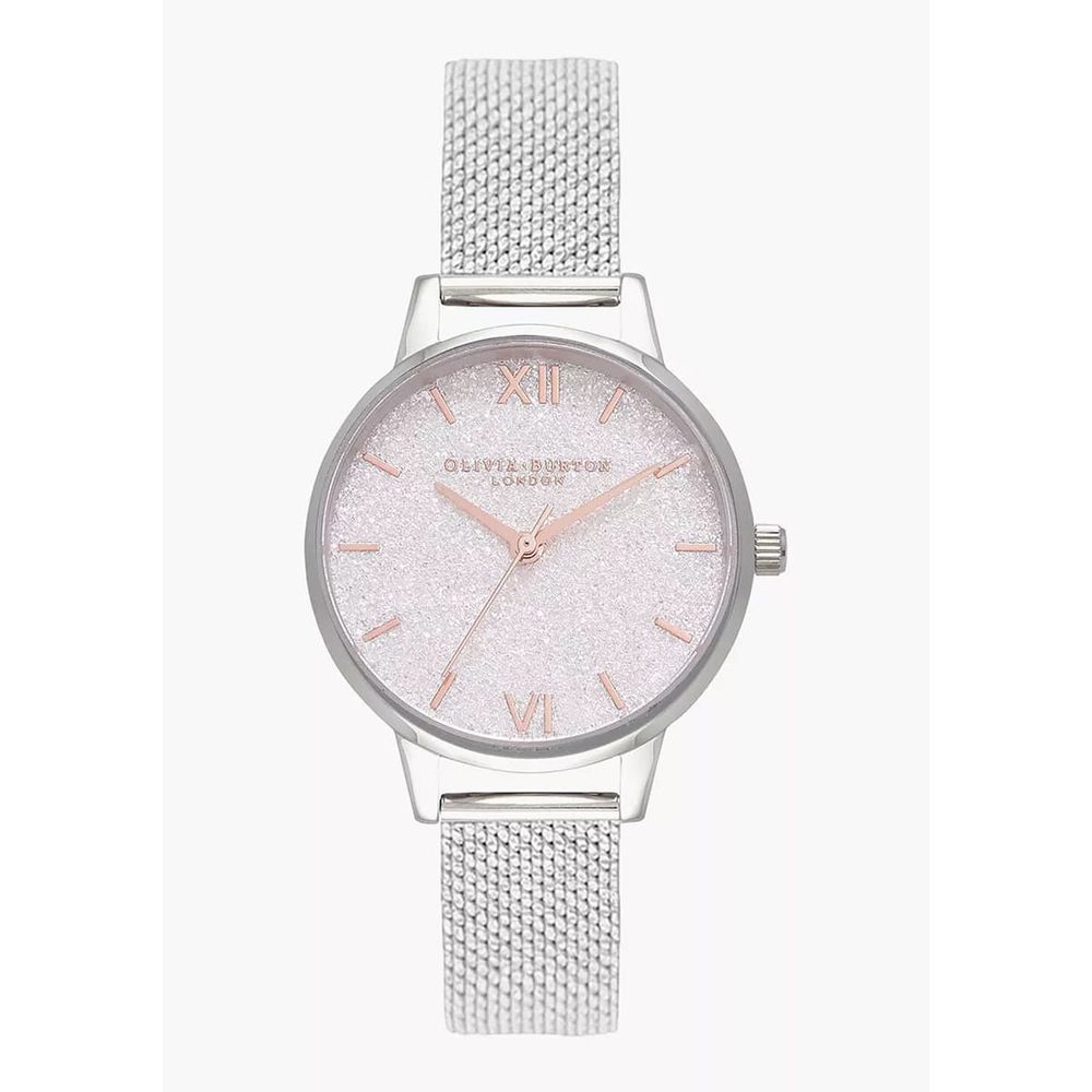 Olivia Burton Silver Steel Women's Watch