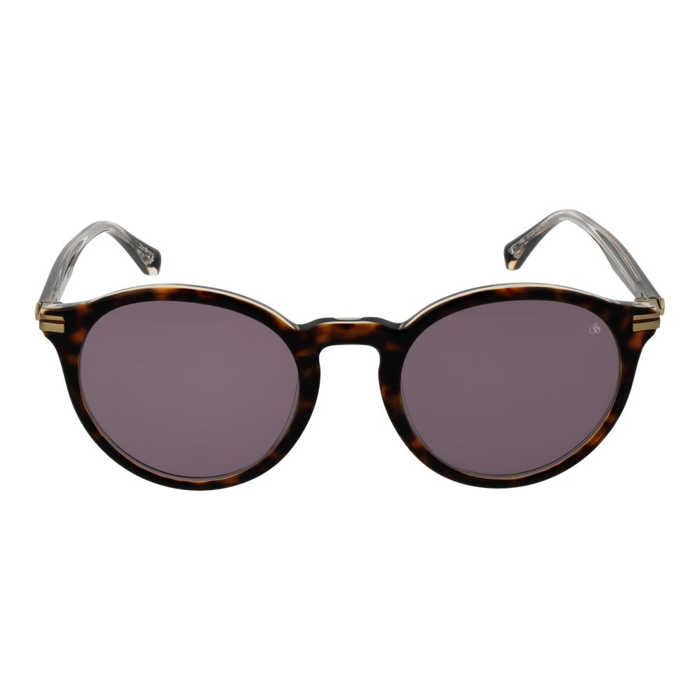 Scotch & Soda Brown Acetate Men's Sunglasses