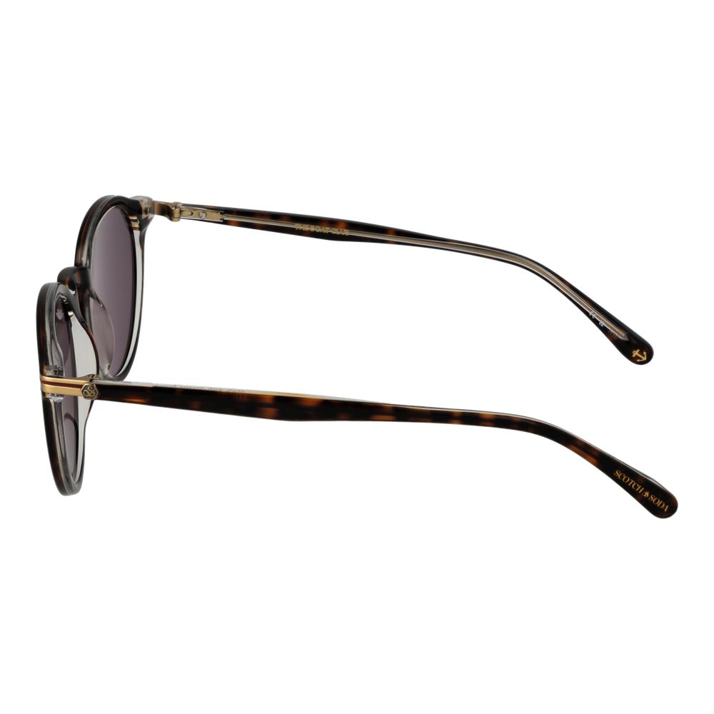 Scotch & Soda Brown Acetate Men's Sunglasses