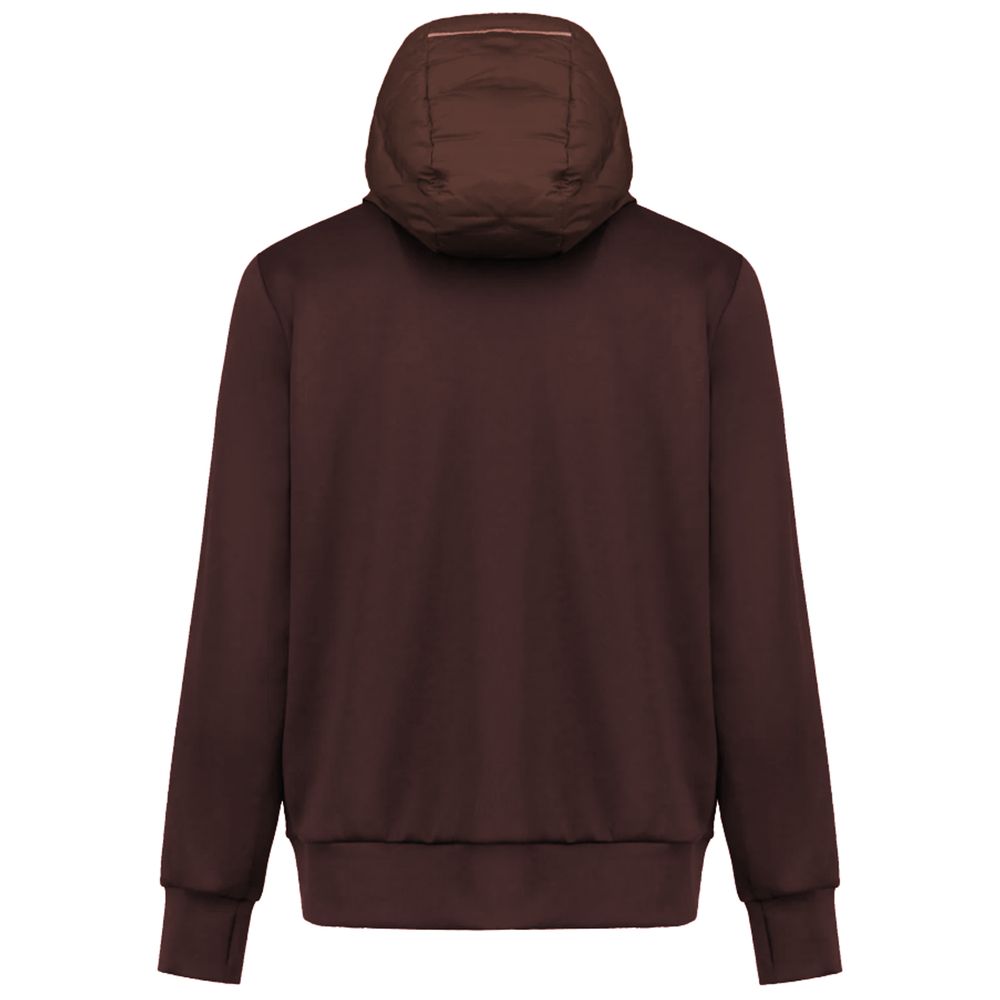 People Of Shibuya Brown Polyester Men's Jacket