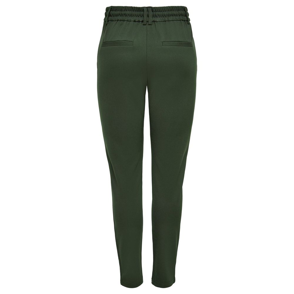Only Green Viscose Casual Women's Pants