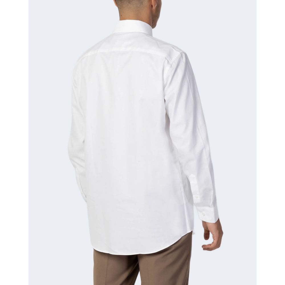 Selected White Cotton Men's Shirt