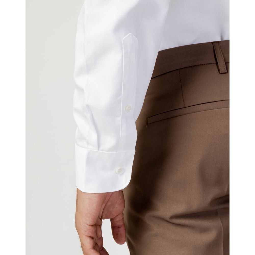 Selected White Cotton Men's Shirt