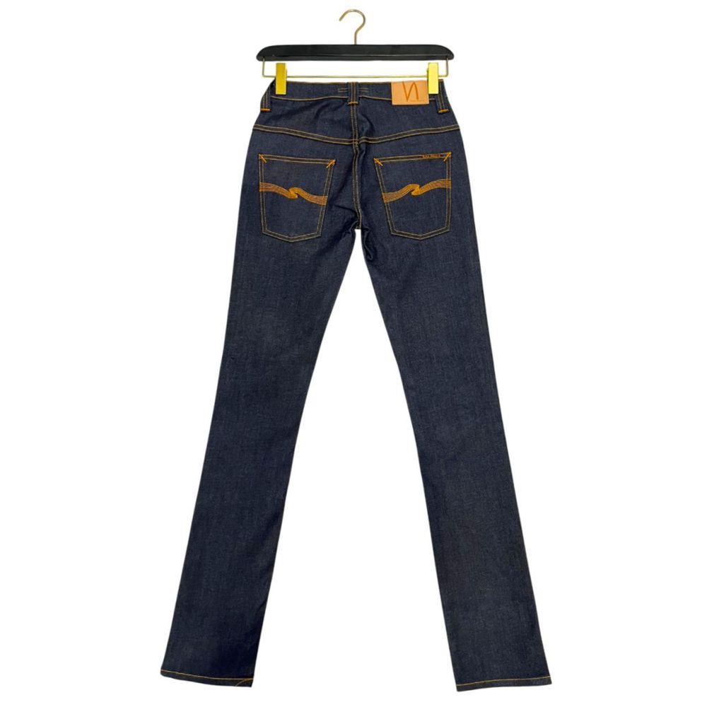 Nudie Jeans Blue Cotton Women's Women's Jeans