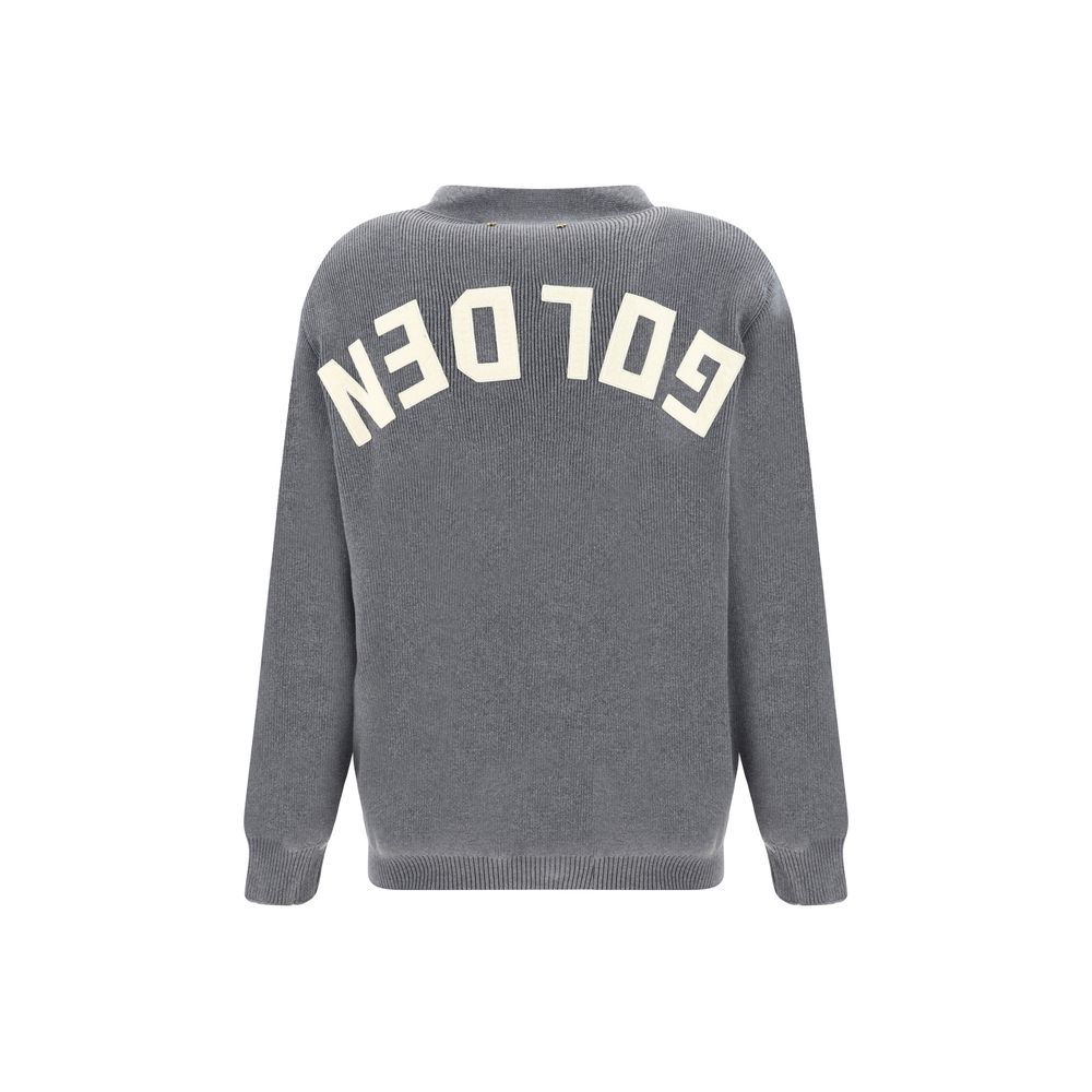 Golden Goose Gray Cotton Men's Cardigan