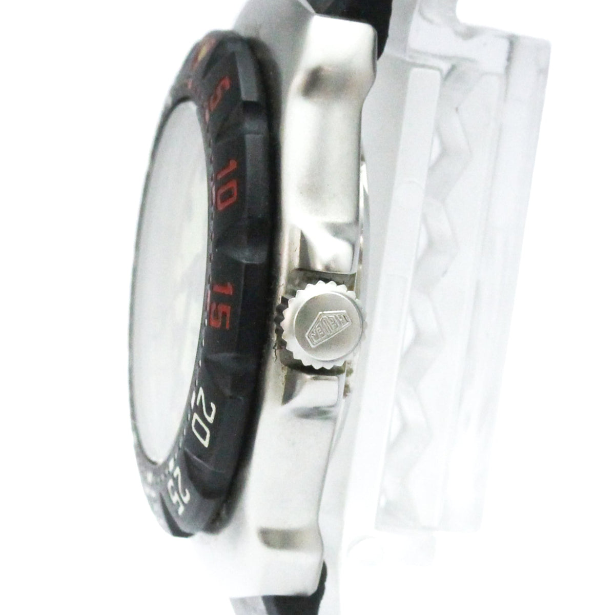 Tag Heuer Formula 1 Lady Stainless Steel And Rubber Watch (Pre-Owned)