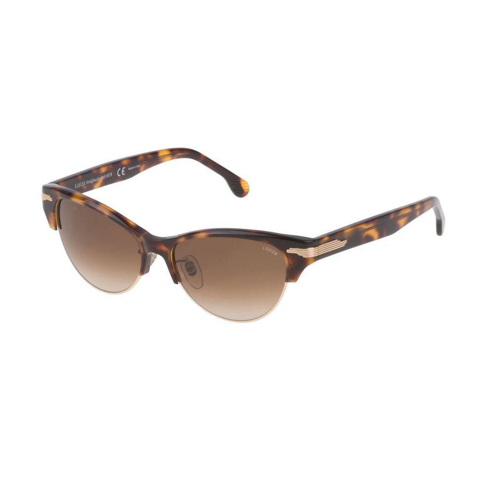 Lozza Brown Acetate Women's Sunglasses