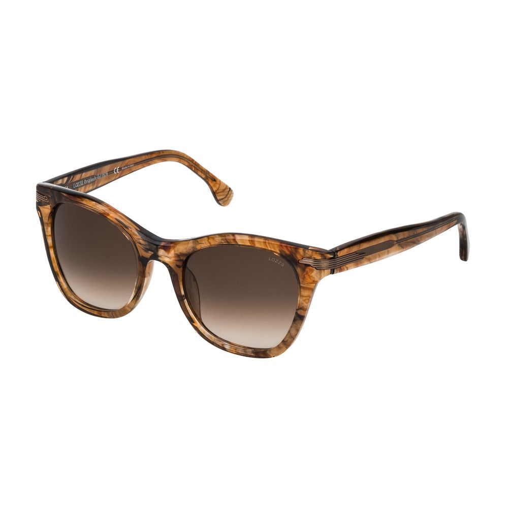 Lozza Brown Acetate Men's Sunglasses