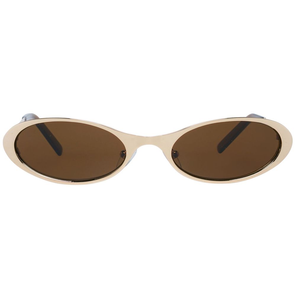 More & More Gold Metal Women's Sunglasses