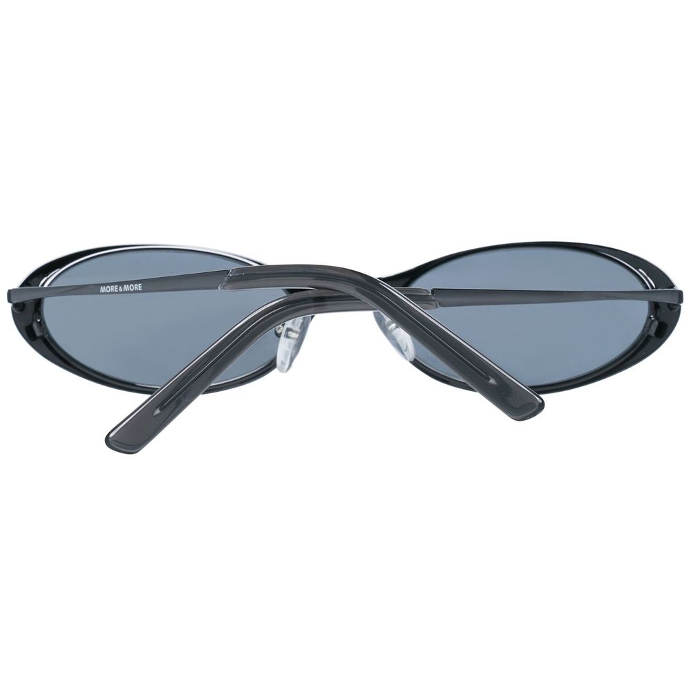 More & More Black Metal Women's Sunglasses