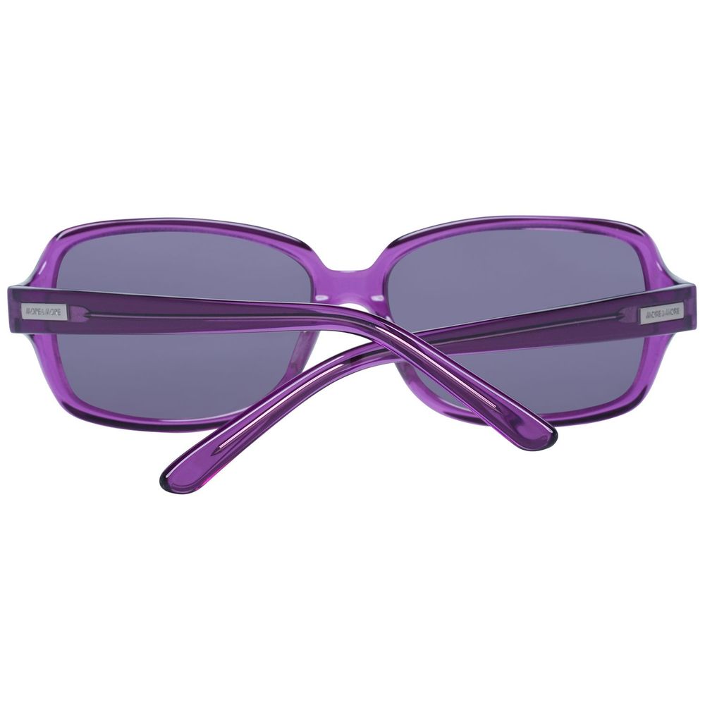 More & More Purple Plastic Women's Sunglasses