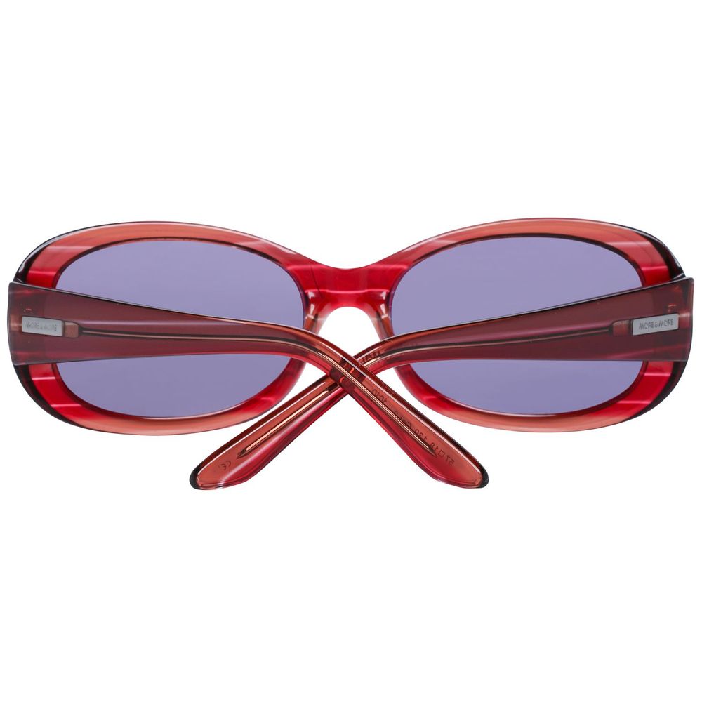 More & More Red Plastic Women's Sunglasses