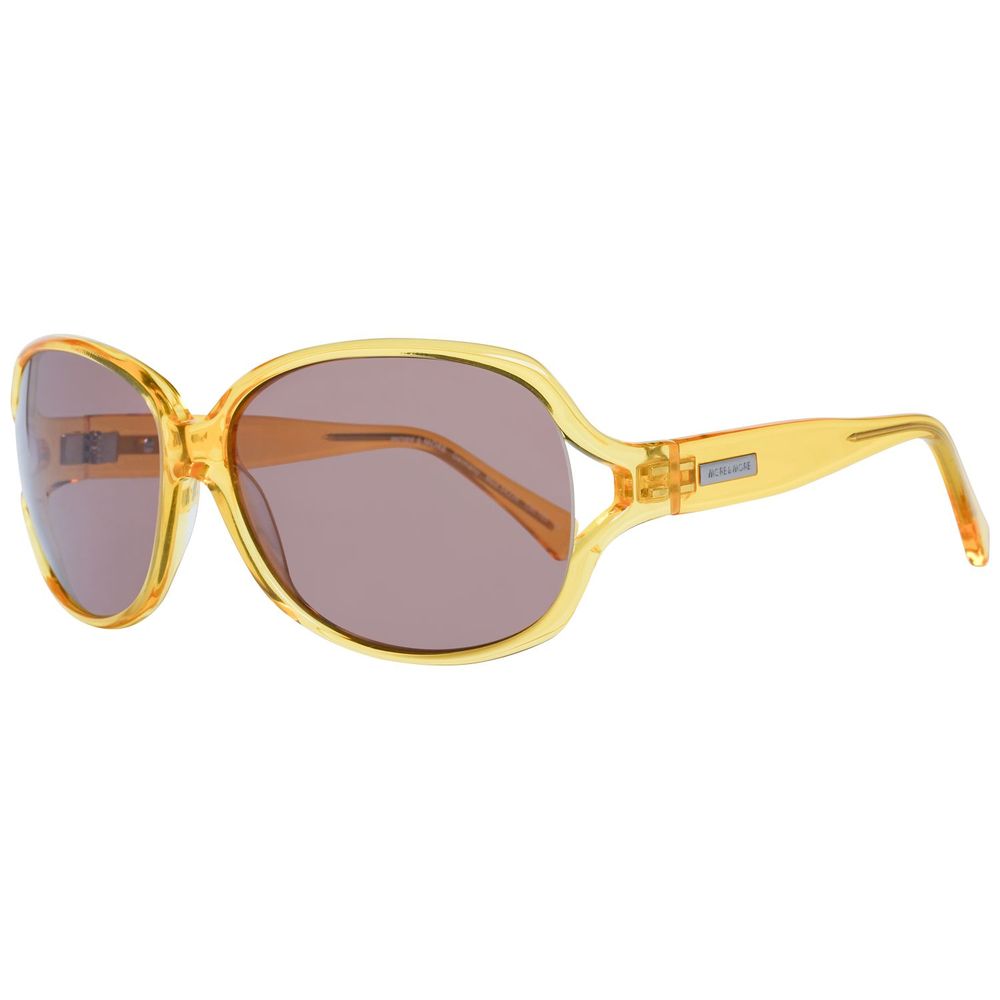 More & More Yellow Plastic Women's Sunglasses