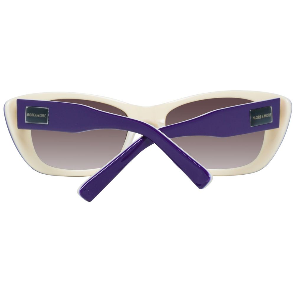 More & More Purple Plastic Women's Sunglasses