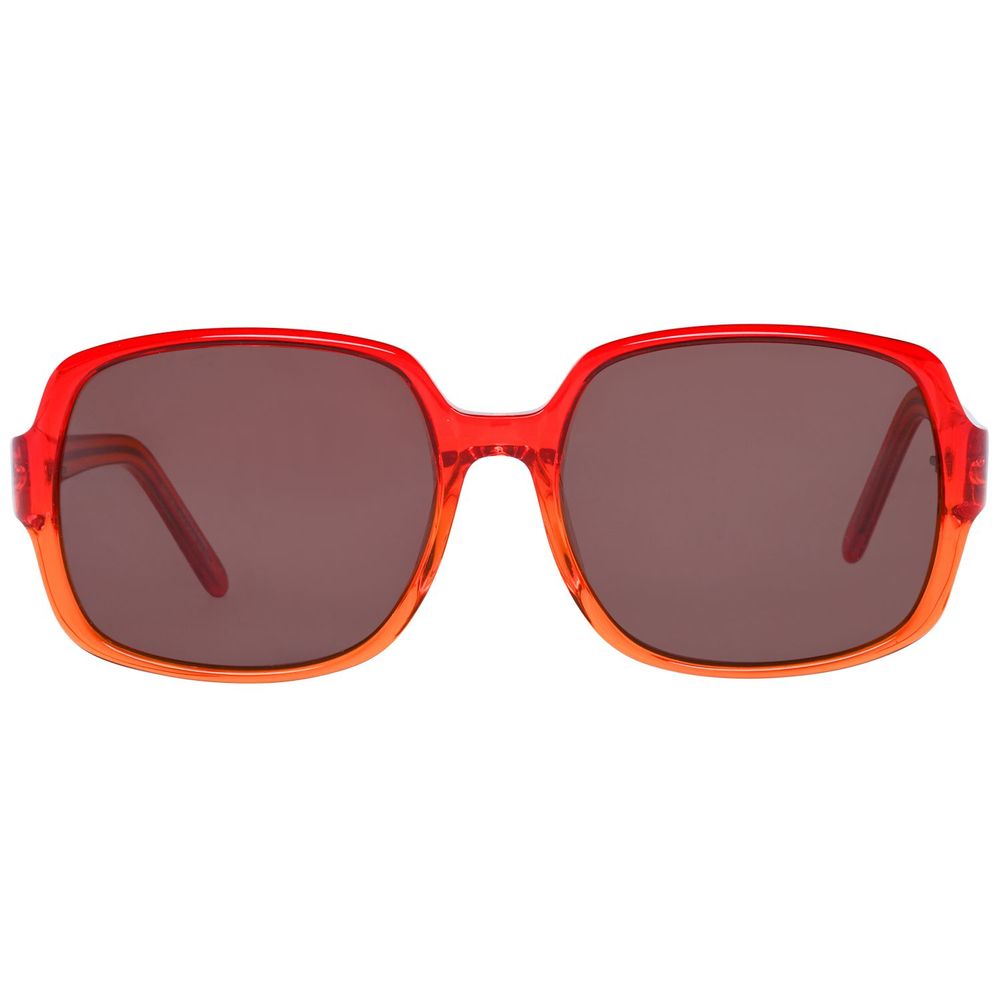 More & More Red Plastic Women's Sunglasses