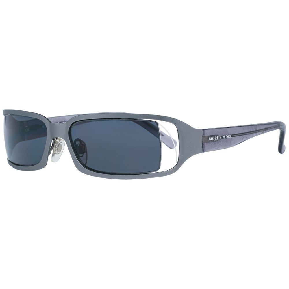 More & More Gray Plastic Plastic Plastic Women's Sunglasses
