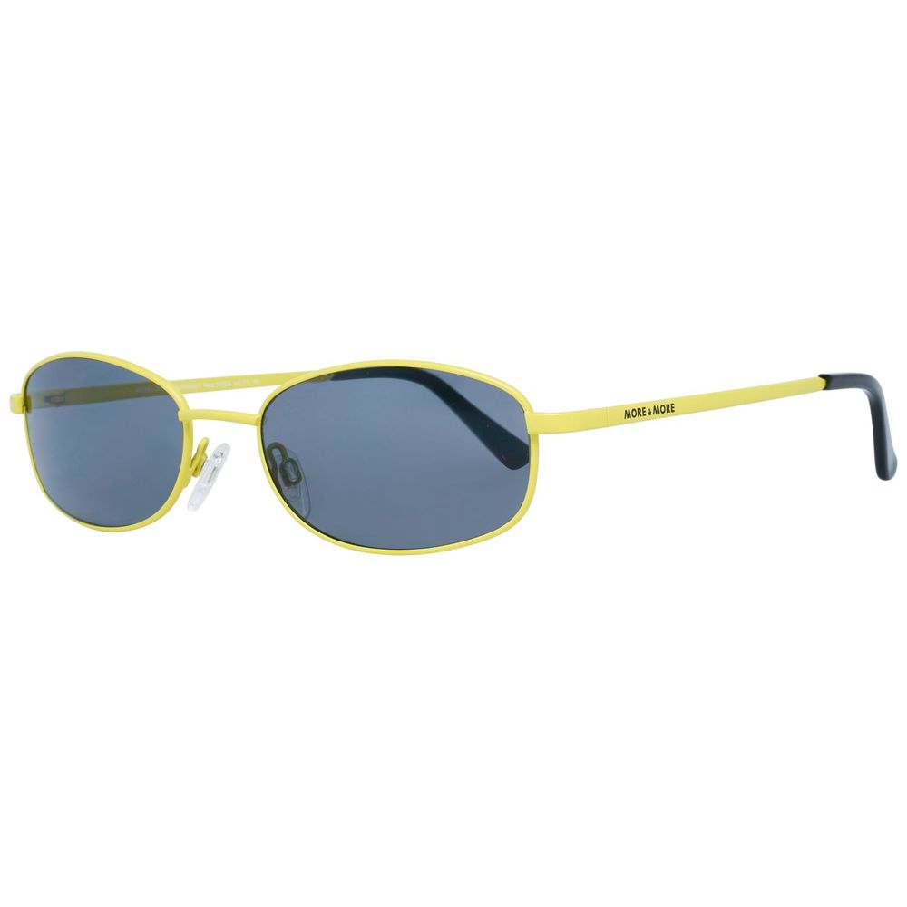 More & More Yellow Metal Women's Sunglasses