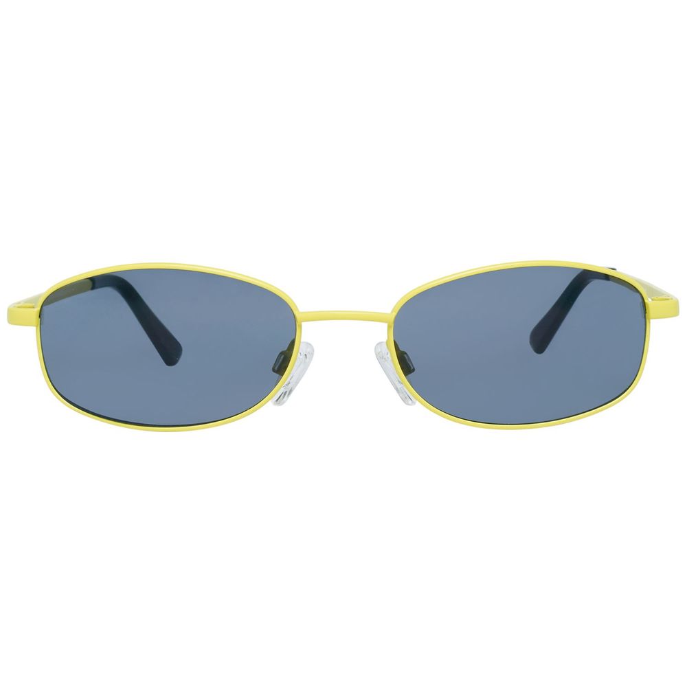 More & More Yellow Metal Women's Sunglasses