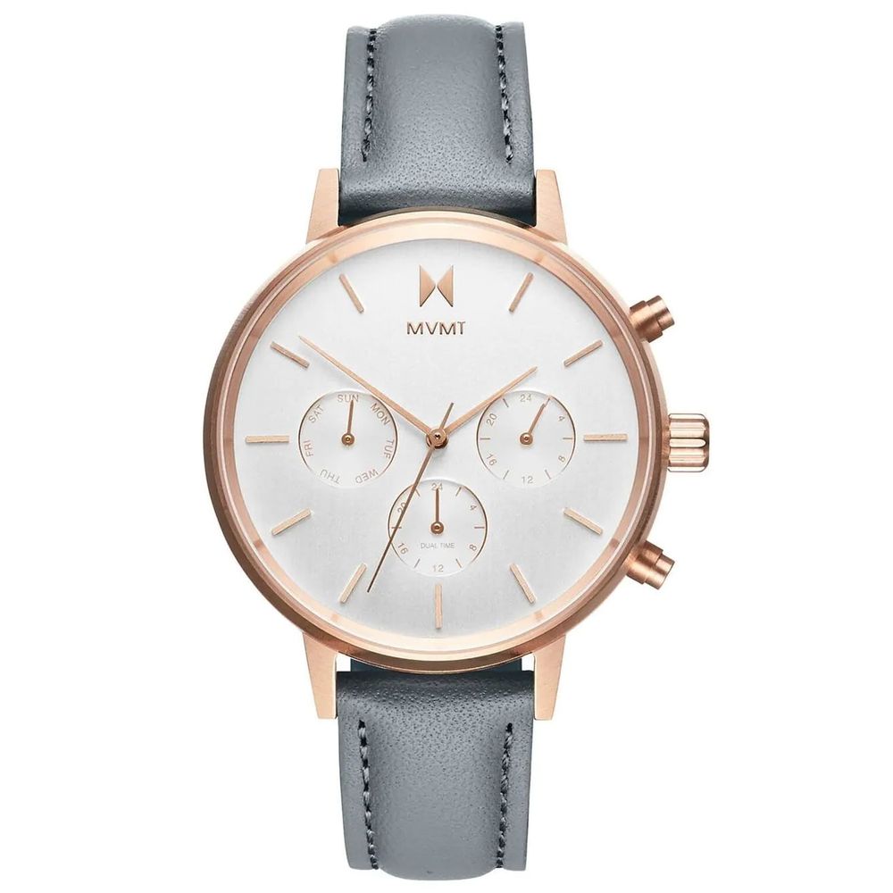 MVMT Gray Leather Women's Watch
