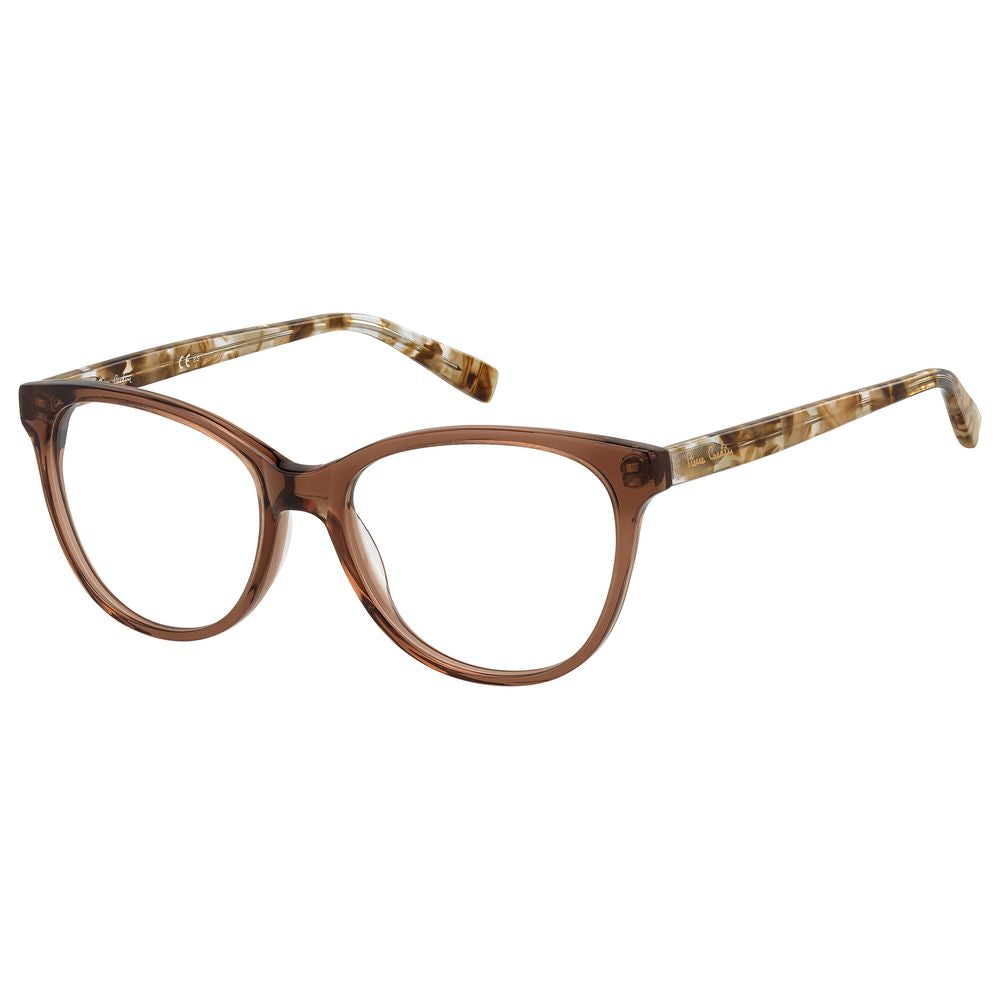Pierre Cardin Brown Acetate Women's Frames