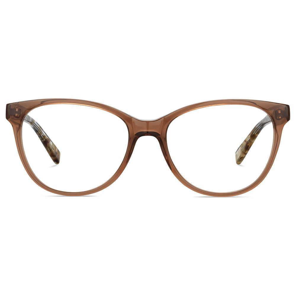 Pierre Cardin Brown Acetate Women's Frames