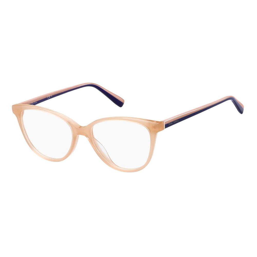 Pierre Cardin Beige Acetate Women's Frames