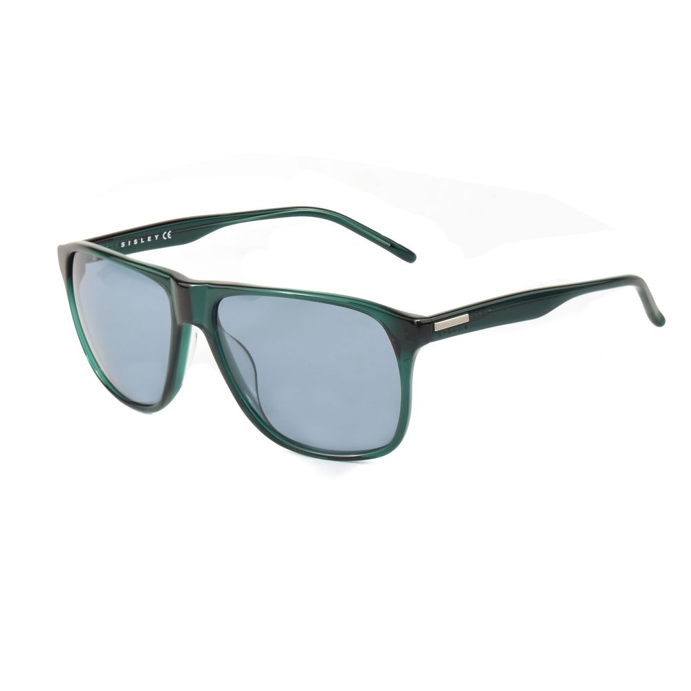 Sisley Green Acetate Men's Sunglasses
