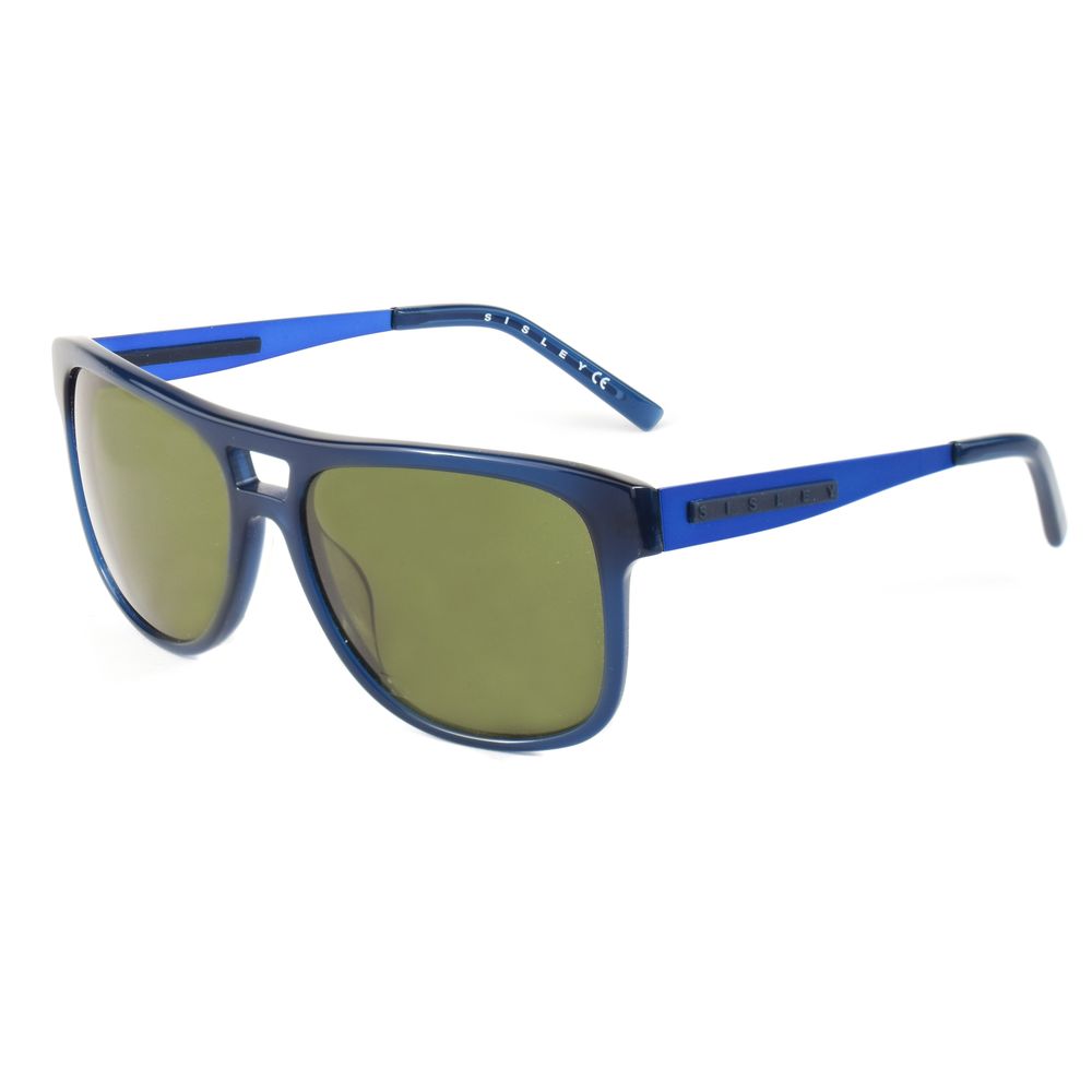 Sisley Blue Acetate Men's Sunglasses