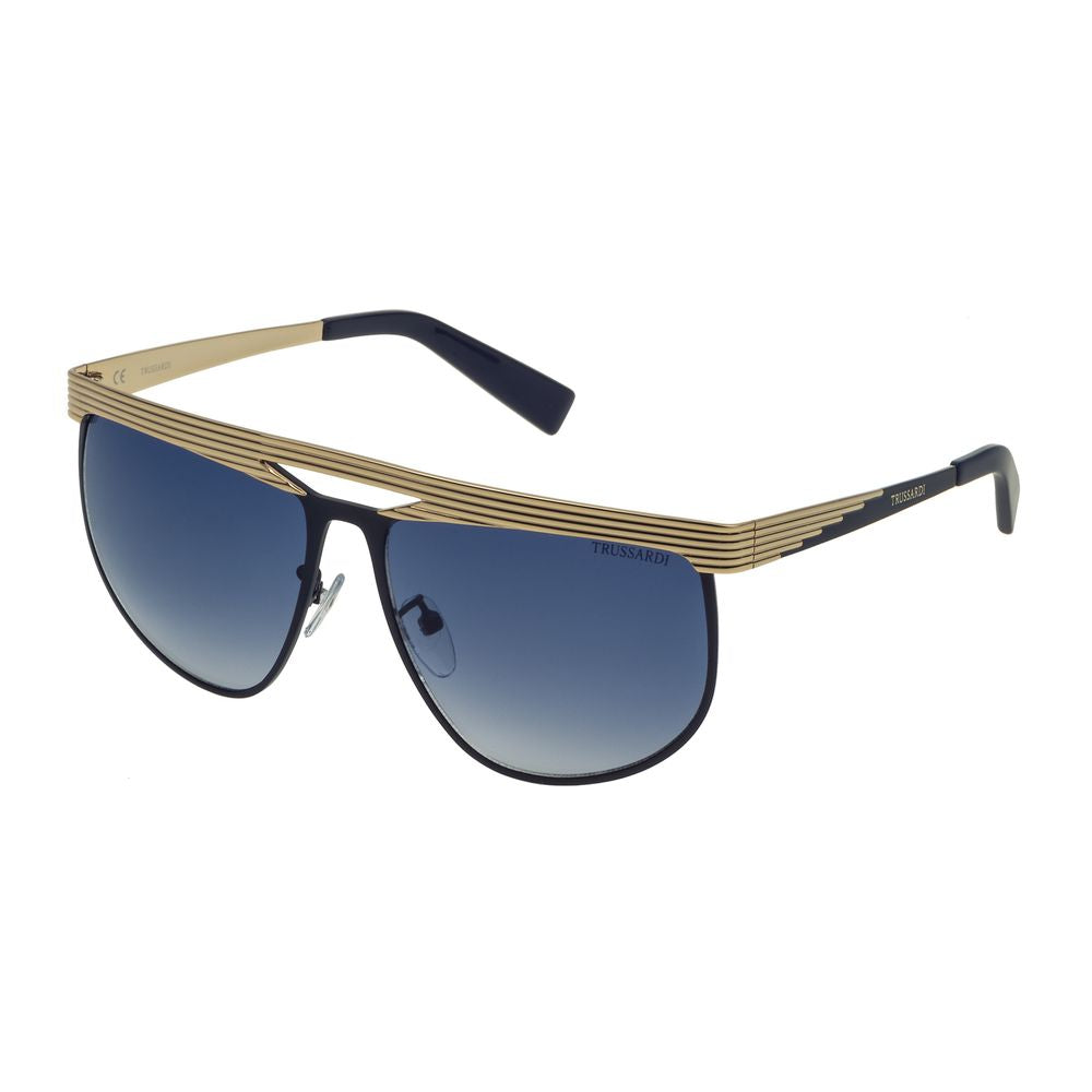Trussardi Pink Metal Women's Sunglasses