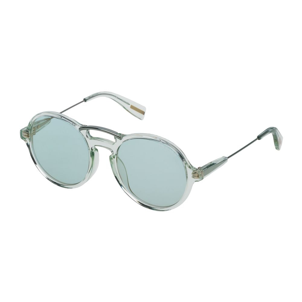 Trussardi Green Acetate Women's Sunglasses