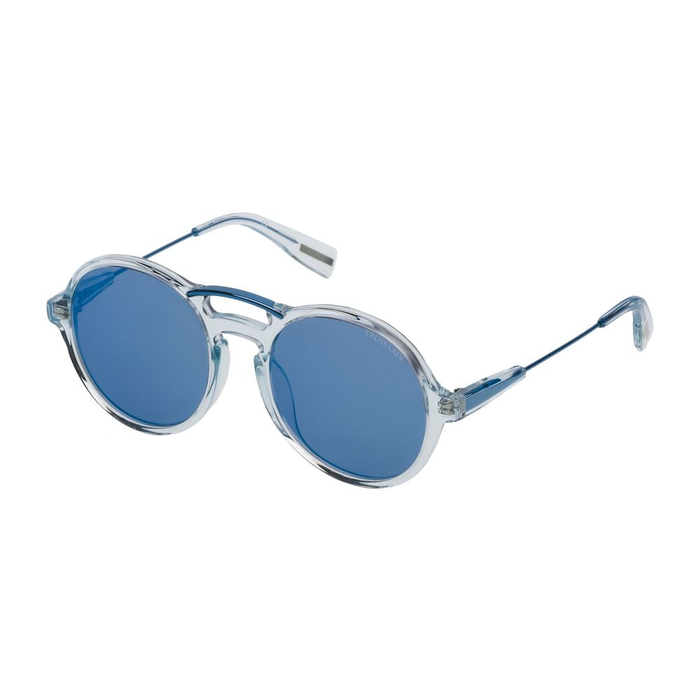 Trussardi Blue Acetate Women's Sunglasses