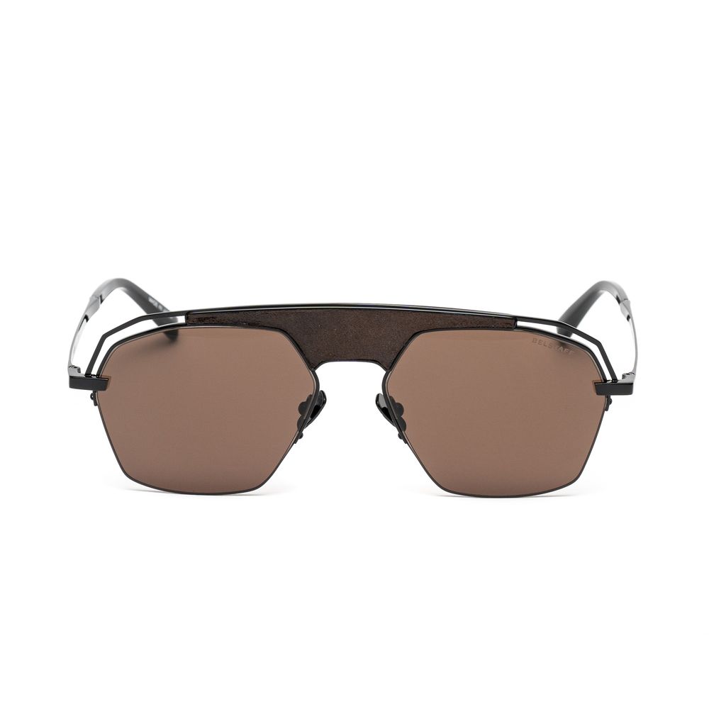 Belstaff Brown Titanium Men's Sunglasses