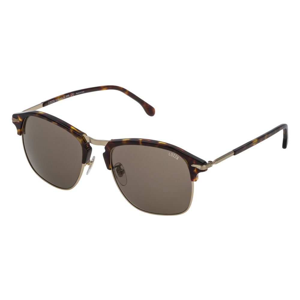 Lozza Brown Acetate Men's Sunglasses