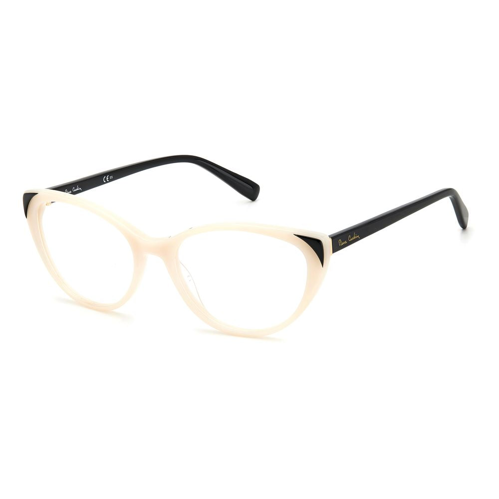 Pierre Cardin Black And White Acetate Women's Frames