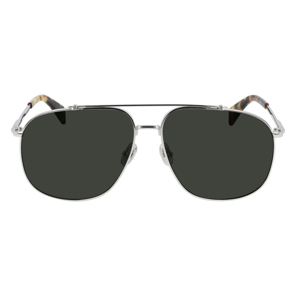 Lanvin Gray Metal Men's Sunglasses