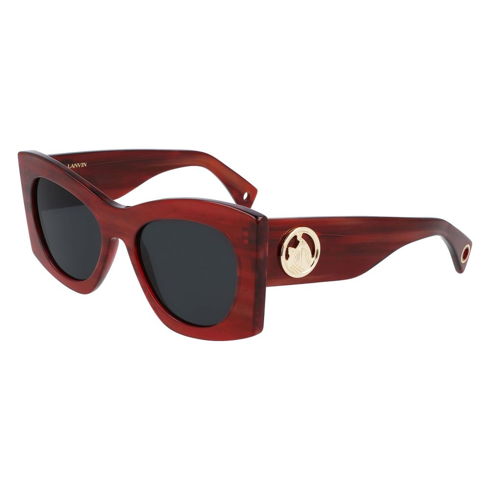 Lanvin Red Acetate Women's Sunglasses