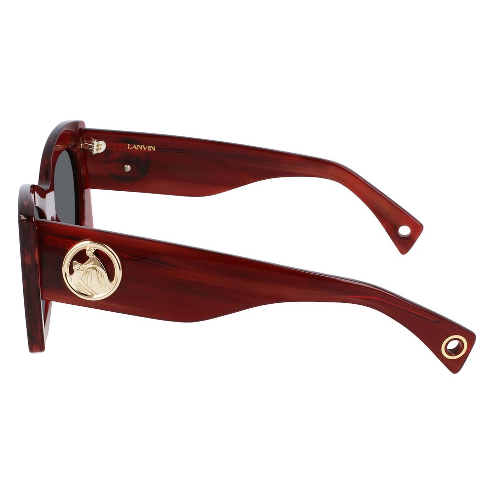 Lanvin Red Acetate Women's Sunglasses