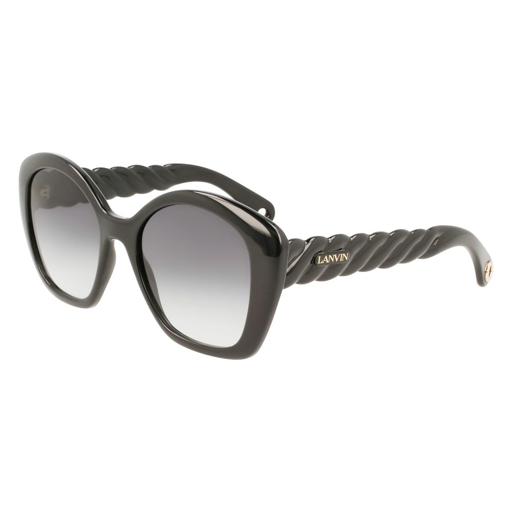 Lanvin Black Bio Injected Women's Sunglasses