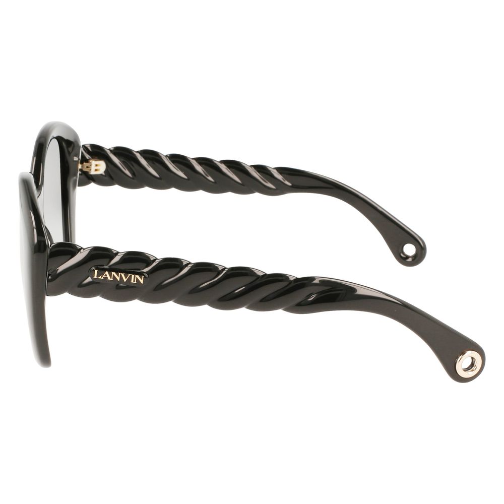 Lanvin Black Bio Injected Women's Sunglasses