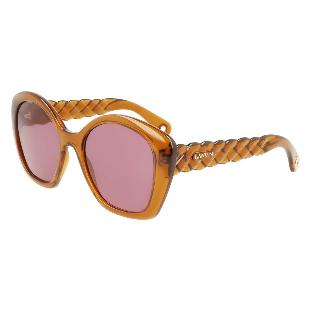 Lanvin Brown Bio Injected Women's Sunglasses