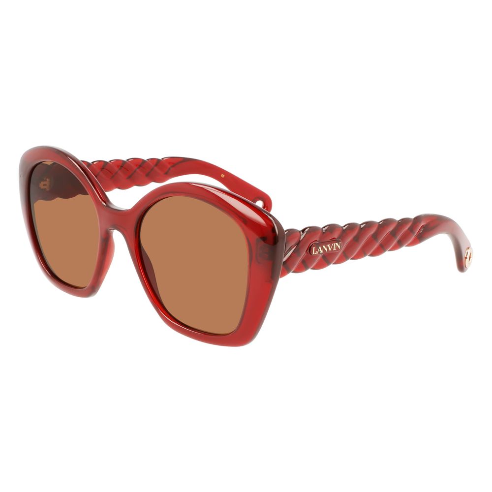 Lanvin Red Bio Injected Women's Sunglasses