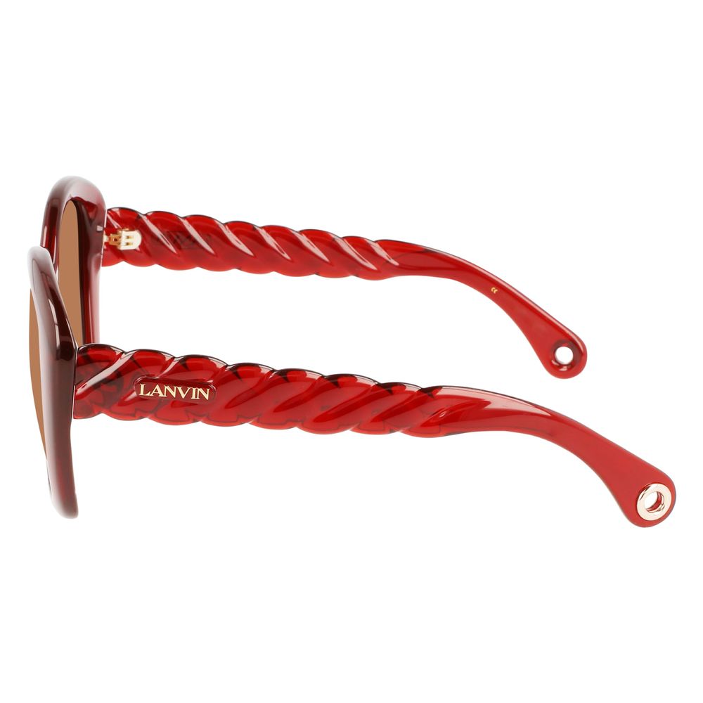 Lanvin Red Bio Injected Women's Sunglasses